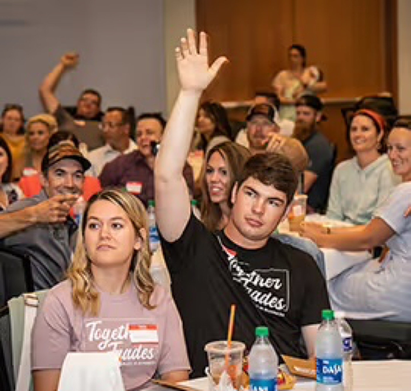 Attendees at the summit